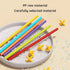 DIY Flexible Straw Building Blocks for Kids Ages 3-6, Creative Educational Construction Toy Set with Bendable Straws and Connectors, 112/242/723 Pieces for 3D Geometry and Imaginative Play (112PCS)