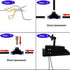 Solar-Powered Misting Irrigation Kit, Smart Timer, 10m Hose, 10 Nozzles