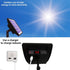 Solar-Powered Misting Irrigation Kit, Smart Timer, 10m Hose, 10 Nozzles