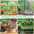 Solar-Powered Misting Irrigation Kit, Smart Timer, 10m Hose, 10 Nozzles