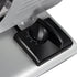 Electric Food Slicer with 190mm Stainless Steel Blade, Adjustable Thickness 0-15mm, Easy-Clean Detachable Design for Home Kitchen and Small Deli Use, Compact 200W Power for Meat, Bread, and Vegetables (Silver)