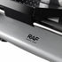 Electric Food Slicer with 190mm Stainless Steel Blade, Adjustable Thickness 0-15mm, Easy-Clean Detachable Design for Home Kitchen and Small Deli Use, Compact 200W Power for Meat, Bread, and Vegetables (Silver)