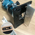 Multifunctional Aluminum Router Base Slotting Jig for Woodworking, Adjustable Trimming Machine Base with Scale for Furniture Making, Cabinet Installation, Hidden Connector Grooving and Hardware Pre-installation (Slotting Jig with Transparent Guard, S)