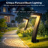 Black Outdoor Garden Pathway Lights Set Of 6 Garden Lighting Outdoor Illumination