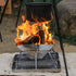 Silver Green portable camping grill, stainless steel grill, 304 stainless steel, charcoal grill, camping furniture, outdoor grill, camping cooking equipment, Australia camping gear