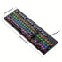 Black Magenta RGB mechanical keyboard, colourful keyboard, marquee light keyboard, gaming keyboard Australia, backlit mechanical keys, USB mechanical keyboard, tactile keyboard for work and play