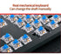 Black Magenta RGB mechanical keyboard, colourful keyboard, marquee light keyboard, gaming keyboard Australia, backlit mechanical keys, USB mechanical keyboard, tactile keyboard for work and play