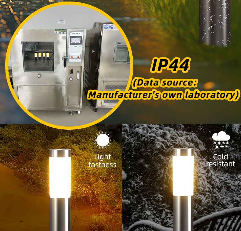 Solar LED Garden Pathway Light Silvery warm light Outdoor Landscape Lamp Waterproof with Automatic Light Sensor for Yard Walkway Driveway 1 Pack