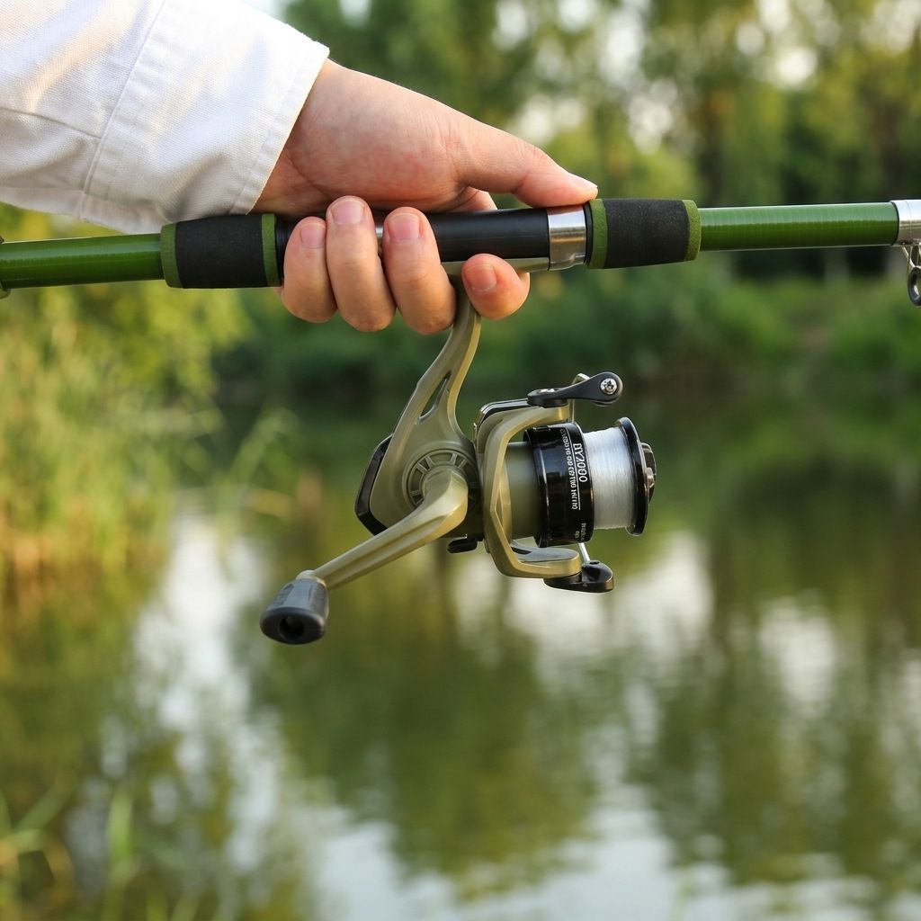 Outdoor lure fishing rod long throw fishing gear set (1.8M rod+2000 type line fishing reel+bait box+bag),green