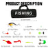 Luya rod 70.86in telescopic fishing rod without spinning wheel fishing set,red