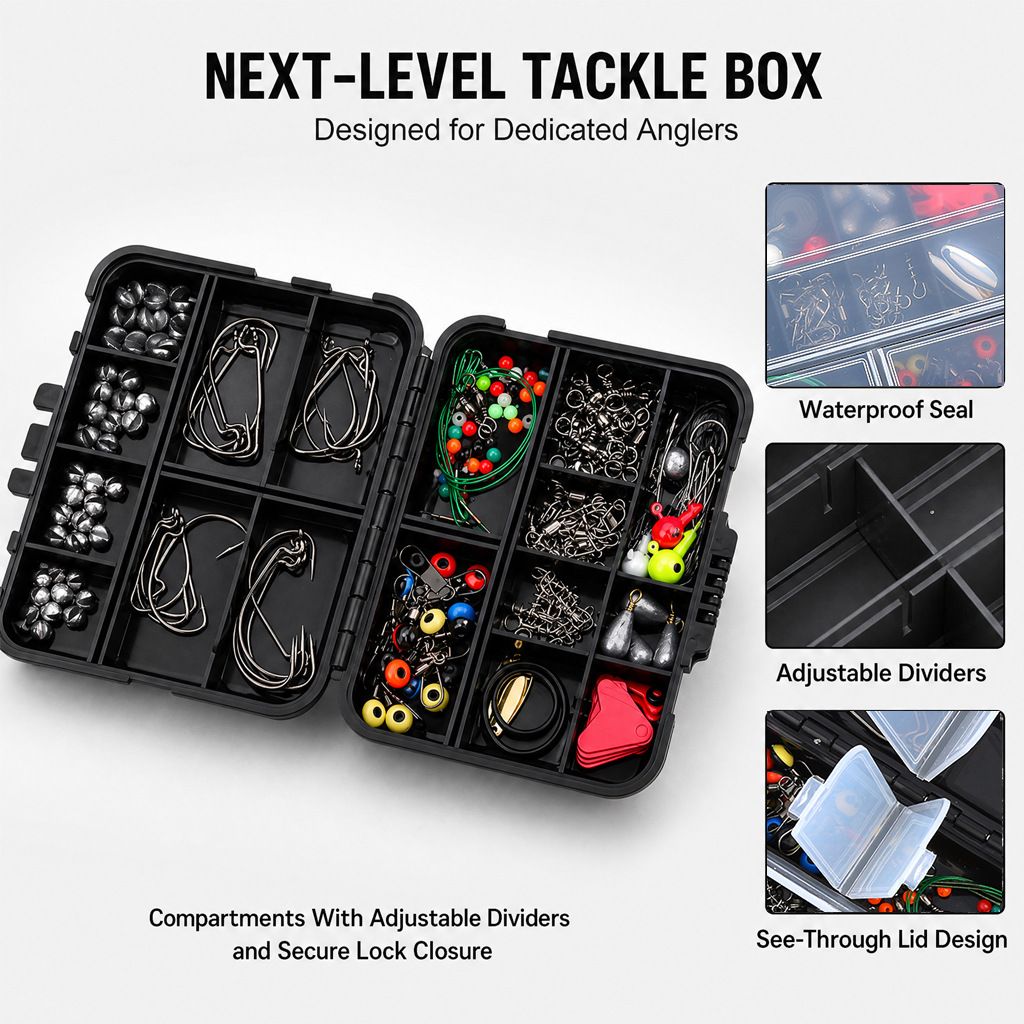188pcs Fishing Tool Roada Accessories Set