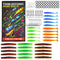 Outdoor lure fishing hook soft bait box,86pcs