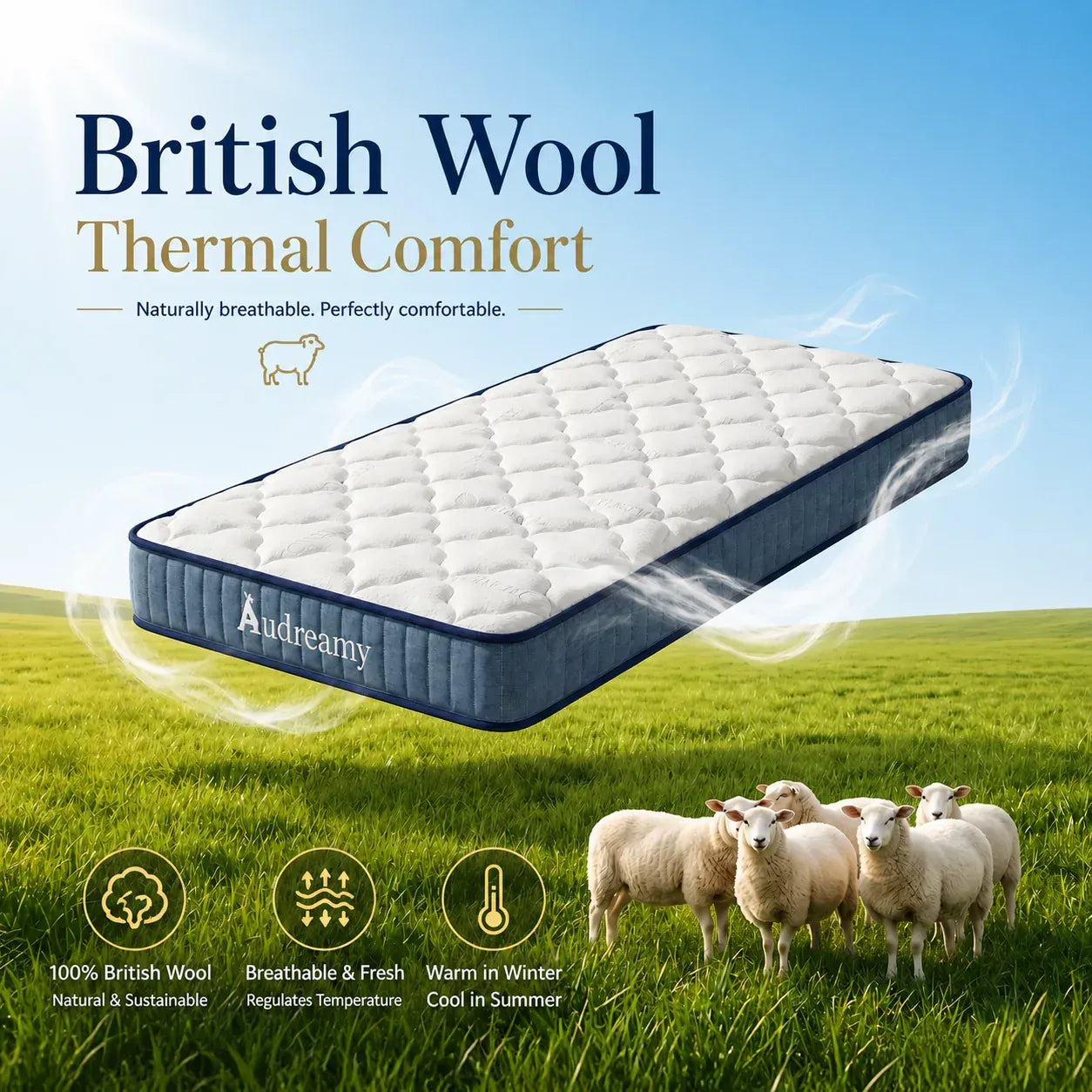 Kaveno Kids Mattress Cool Gel King Single