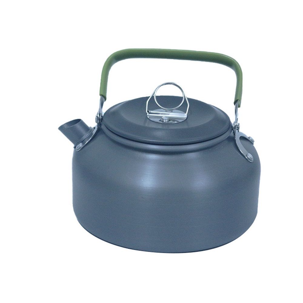 Camping Kettle Tea Kettle Coffee Pot 27fl oz/0.8L Camp Coffee Pot Camping KettleCompact and practical, with a classic design; The lifting part can be placed upright or flat
