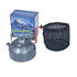 Camping Kettle Tea Kettle Coffee Pot 27fl oz/0.8L Camp Coffee Pot Camping KettleCompact and practical, with a classic design; The lifting part can be placed upright or flat
