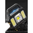Solar Flashlight,Multifunctional Flashlight Solar Flashlight, Flashlight Cell Phone Charger,USB Charging,Suitable for Home,Fishing,Outdoor Camping（LED side lights）