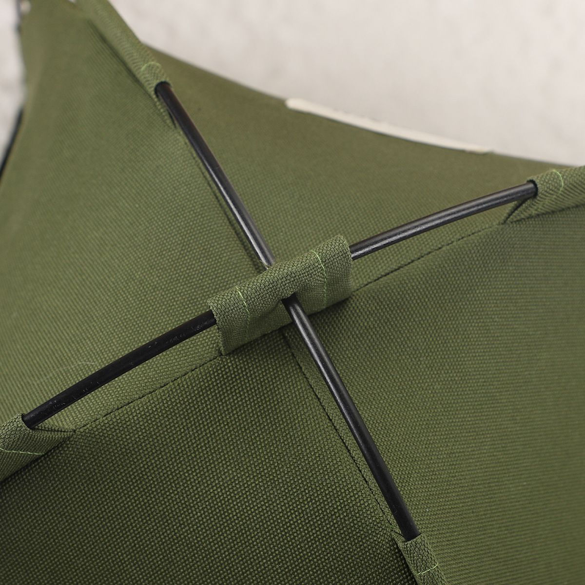 Cat Tent Outdoor/Indoor, Cat and Dog Waterproof Tent House, Outdoor Dog Bed Washable, Indoor/Outdoor Cave Nest Bed Small Dog Tent for Cat, Bunny and Small Animal (Military Green 40 * 40CM)