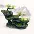 Medium Aquarium Rock Mountain Decor – Realistic Resin Landscape Ornament for Fish Tanks – Enhances Underwater Scenery, Easy to Clean, Safe for Fish