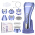 Epilator for Women, 7 in 1 Hair Removal for Women, Body Shaver, Bikini Trimmer, Face Razor, Facial Brush, Face Massage, Foot Callus Remover, IPX7 Waterproof Electric Shavers, Ideal Female Gift