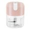 Electric Food Chopper, Mini Garlic Chopper 250ml Kitchen Food Processor and Blender USB Charging Wireless Electric Garlic Chopper, Pink