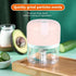 Electric Food Chopper, Mini Garlic Chopper 250ml Kitchen Food Processor and Blender USB Charging Wireless Electric Garlic Chopper, Pink