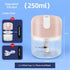 Electric Food Chopper, Mini Garlic Chopper 250ml Kitchen Food Processor and Blender USB Charging Wireless Electric Garlic Chopper, Pink