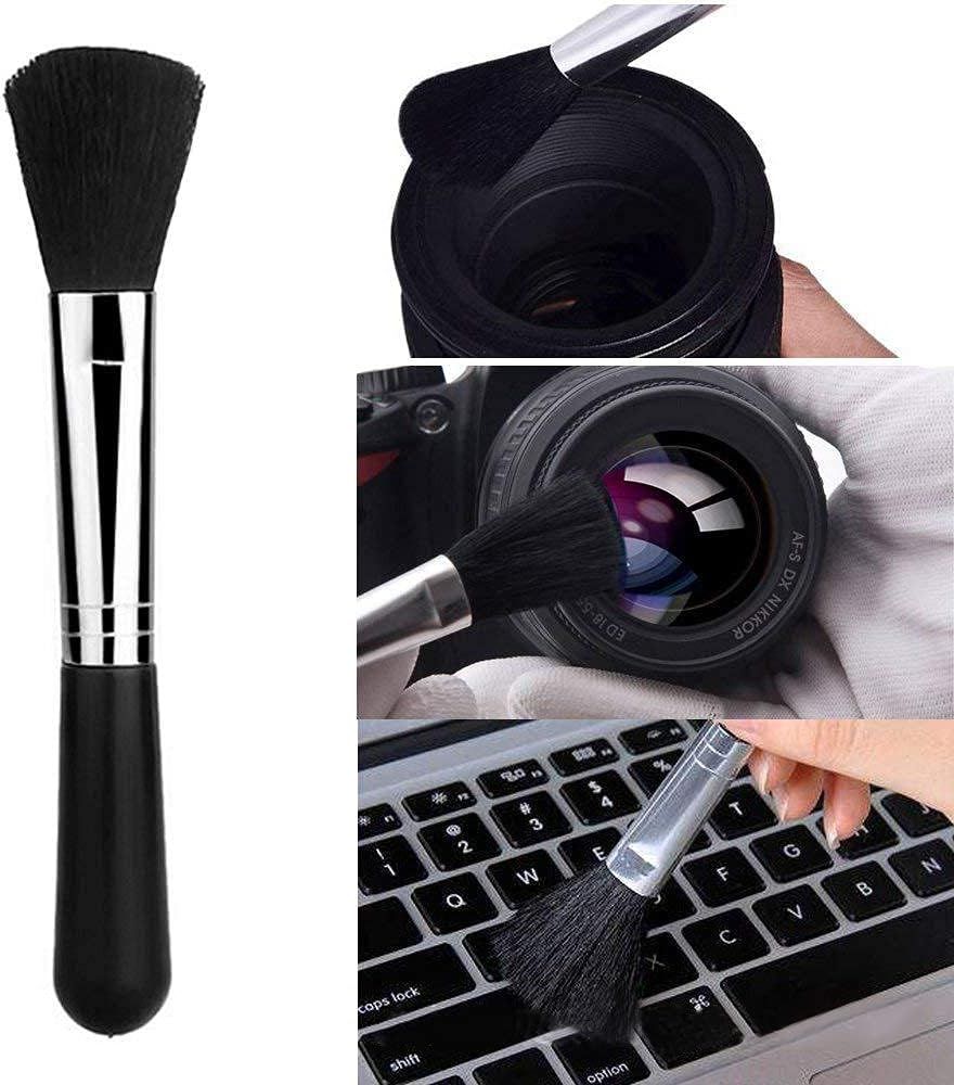 Professional Camera Cleaning Kit, Sensor Cleaning Kit with Air Blower Cleaning Pen Cleaning Cloth for Most Cameras Mobile Phone Laptop, for Camera/Optical Lens and Digital SLR Cameras