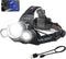 LED Rechargeable Headlamp,Super Bright Head Lamp Flashlight,Battery Powered 4 Modes IPX4 Waterproof Headlamps for Adults Kids Outdoor Hunting Hiking Camping Fishing Running