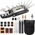 Bike Repair Tool Kit Portable, 16 in 1 Bicycle Multitool with Tire Levers Hex Spoke Wrench for Road Mountain Bikes Cycling Maintenance, 27 Pieces