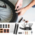 Bike Repair Tool Kit Portable, 16 in 1 Bicycle Multitool with Tire Levers Hex Spoke Wrench for Road Mountain Bikes Cycling Maintenance, 27 Pieces