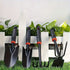 Four-Piece Outdoor Garden Tool Set Includes Small Flower Planting Shovel and Five-Branch Double-Headed Rake