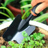 Four-Piece Outdoor Garden Tool Set Includes Small Flower Planting Shovel and Five-Branch Double-Headed Rake