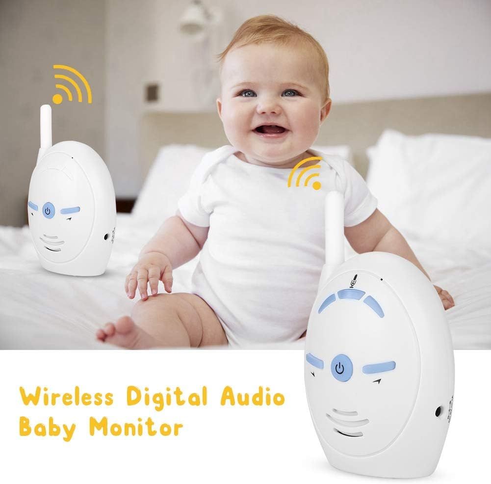 Wireless Digital Audio Baby Monitor Two-Way Talk Intercom 250m Range