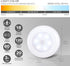 6 Pack 2.8” Motion Sensor Lights Indoor AAA Battery Operated, Stick on LED Puck Light for Stairs, Closet, Cool White
