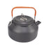 Camping Cookware Mess Kit, Backpacking Camping Pot+Pan Set, Lightweight and Compact Cookware for Hiking