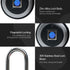 Fingerprint Padlock, Keyless Smart Fingerprint Lock for School Locker , 5000 N High Tensile Strength