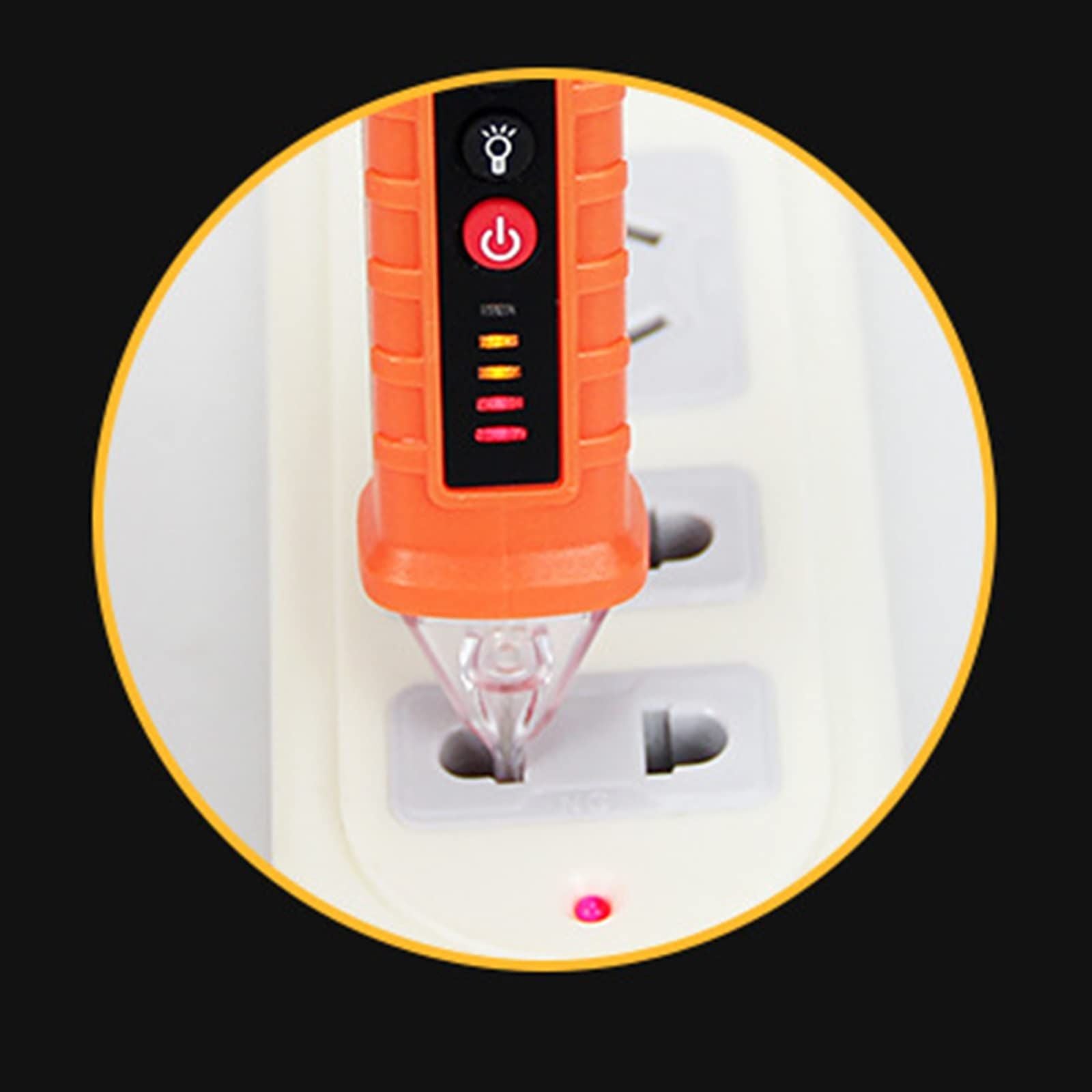 Test Pencil Voltage Tester Non-Contact Voltage Pen with NCV, Live/Nu-ll Wire Tester Electrical Tester Buzzer Alarm Wire Breakpoint