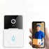 White Smart Video Wireless Camera Doorbell, 3 in 1 Doorbell, Surveillance, Video, HD Night Vision Home Smart Security Doorbell