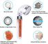 LED Shower Head Color Changing,  Handheld Shower Head High Pressure Water Saving Spray Showerhead Light Up Detachable Ionic