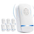Ultrasonic Pest Repeller Indoor, Pest Repellent Ultrasonic Plug in, Insect Rodent Repellent Ultrasonic plug in, 6 Pack