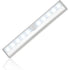 Under Cabinet Lights, 10-led Wireless Motion Sensing Stick-on Anywhere Step LED Light Bar with Magnetic Strip, Pure White