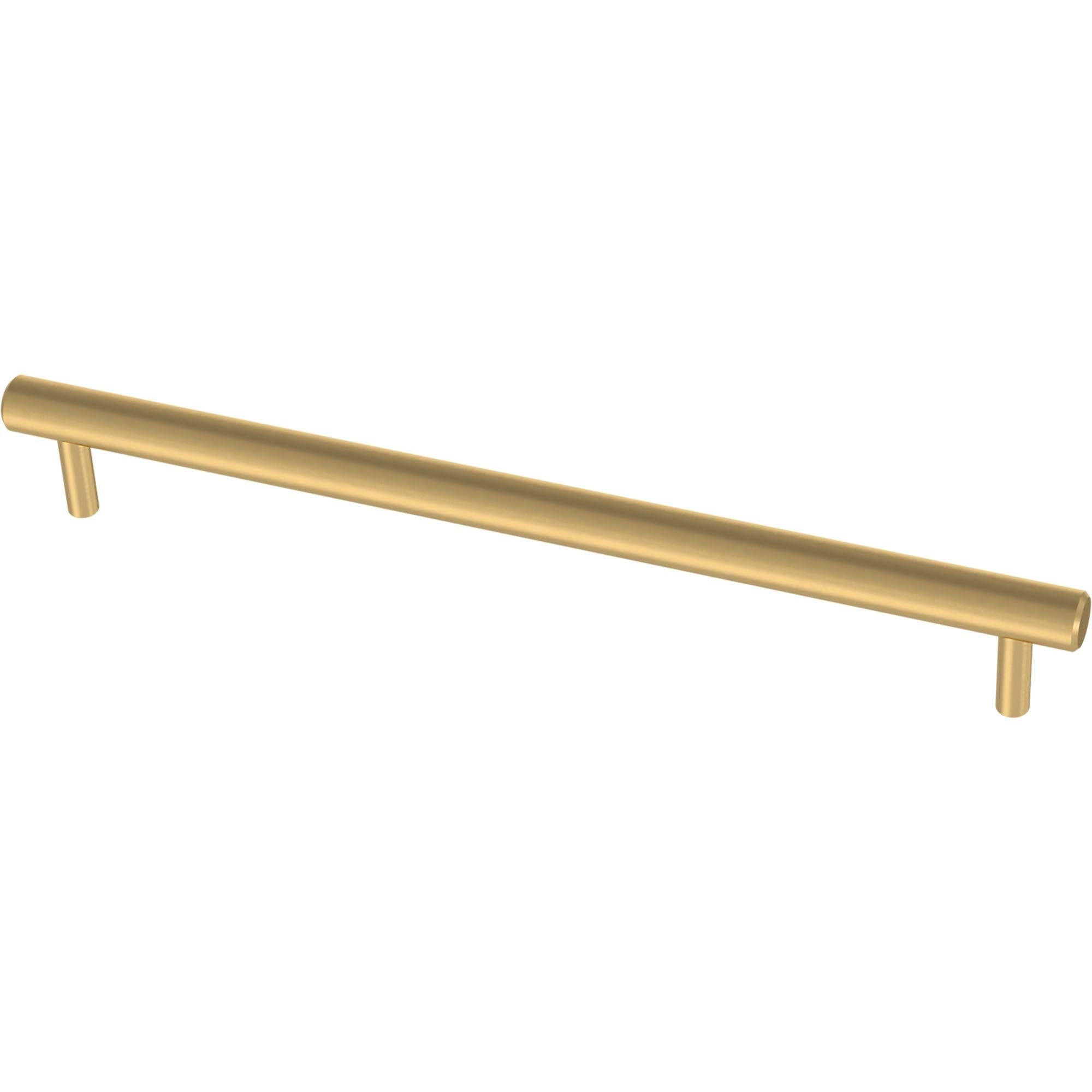 (4-Pack) Cabinet Handles 8.6" Satin Gold Cabinet Pulls Handles for Cabinets and Drawers Cabinet Hardware Dresser