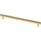 (4-Pack) Cabinet Handles 8.6" Satin Gold Cabinet Pulls Handles for Cabinets and Drawers Cabinet Hardware Dresser