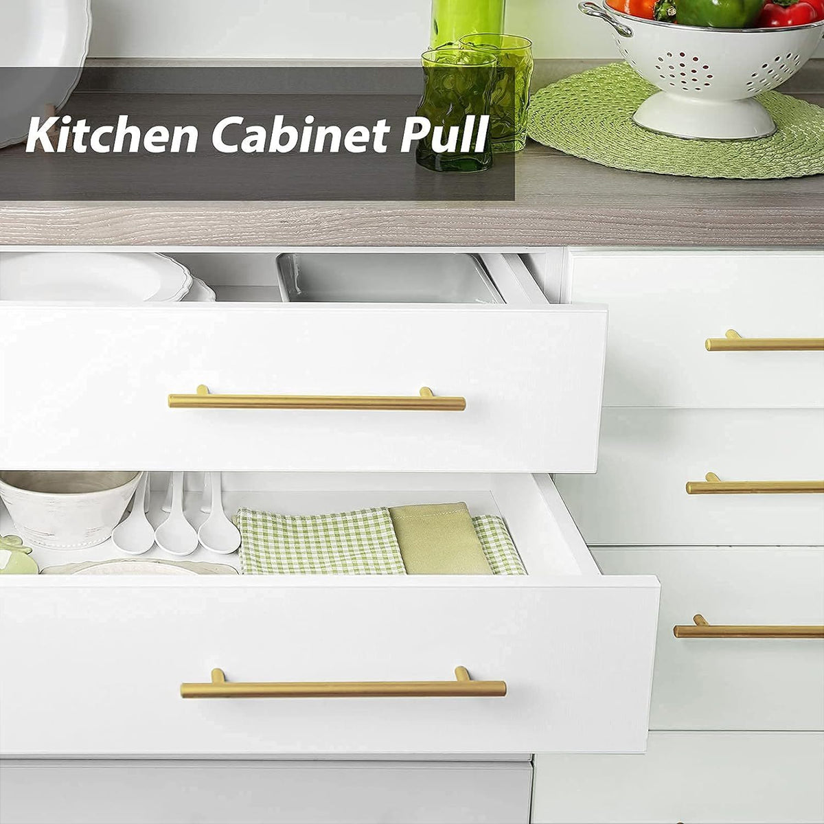 (4-Pack) Cabinet Handles 8.6
