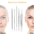 Pimple Popper Tool Kit, 9 PCS Blackhead Remover Tools with Tweezers, 16-Heads Professional Acne Zit Pimple Popper Extraction Tool