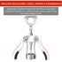 Zinc Alloy Wing Corkscrew Heavy Duty, Cork Screw Beer Opener for Bartenders, Multifunctional Bottle Opener for Home Kitchen