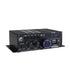 Audio Power Amplifier Stereo Speaker BluetoothAmp Receiver with Power Supply,Remote Control,FM Antenna for Car Home Bar Party