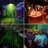 Party lights Strobe Stage Lights Disco DJ Lights Sound Activated with Remote Control Projection Effect for Karaoke KTV