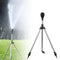 Rotating Tripod Sprinkler, Water Sprinkler for Lawn, Tripod Sprinklers for Yard Large Area Watering,