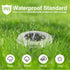 Solar Ground Lights, Waterproof Garden Upgraded Outdoor Bright in-Ground Landscape Lights for Pathway,Yard (4 Pack White Light)